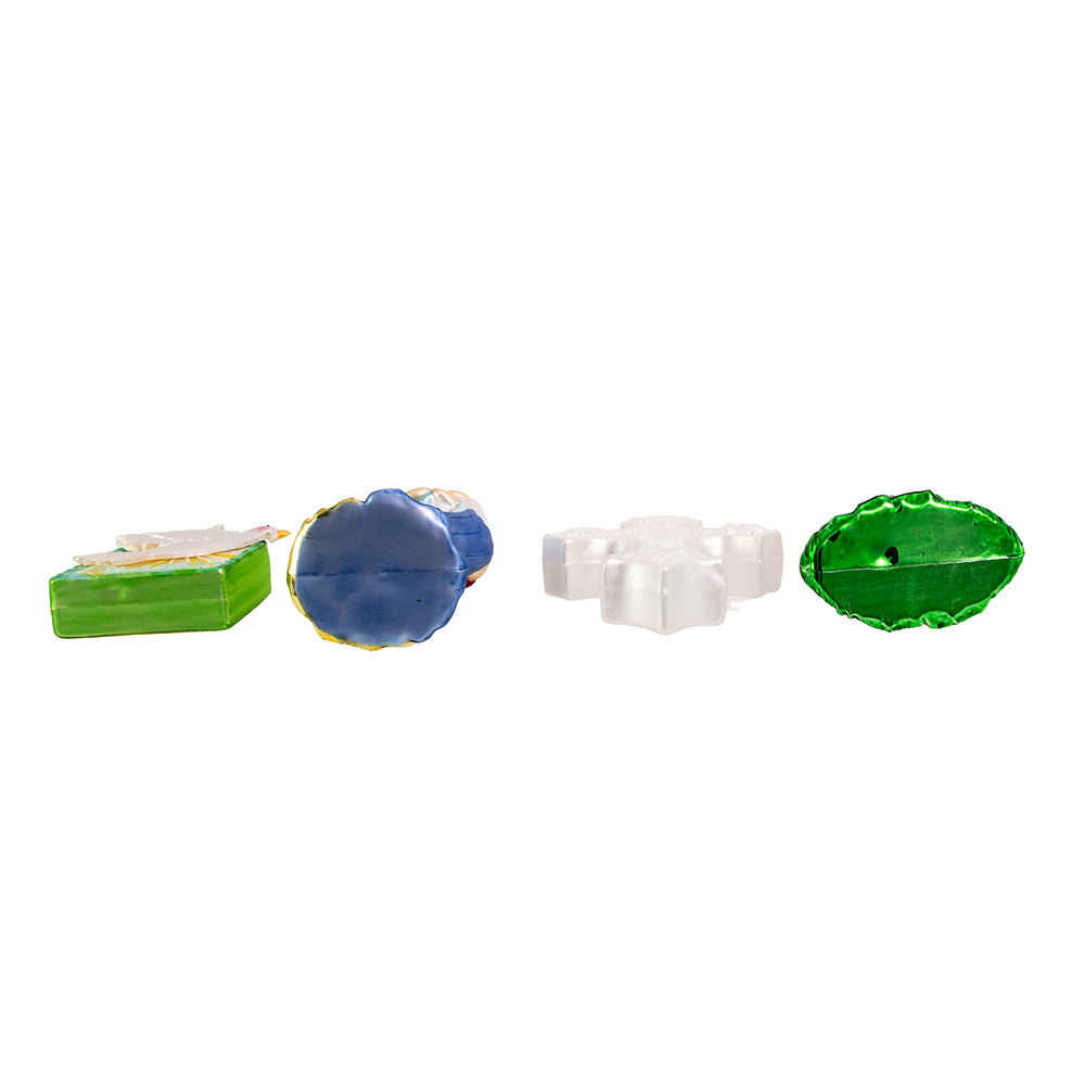 4.875-inch glass Nativity Christmas ornament set